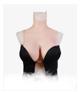 BlackCatKig Breasts |“E” Cup Silicone Breastplate for Perfect Kigurumi Silhouette